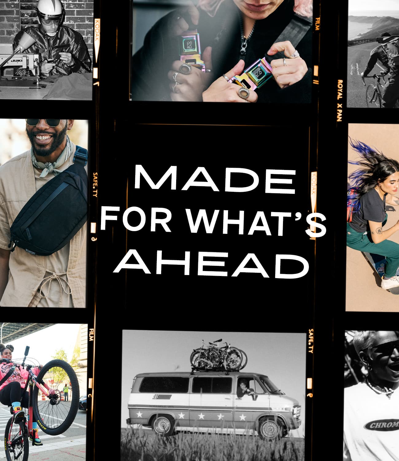 A mix of old and new Chrome photographs