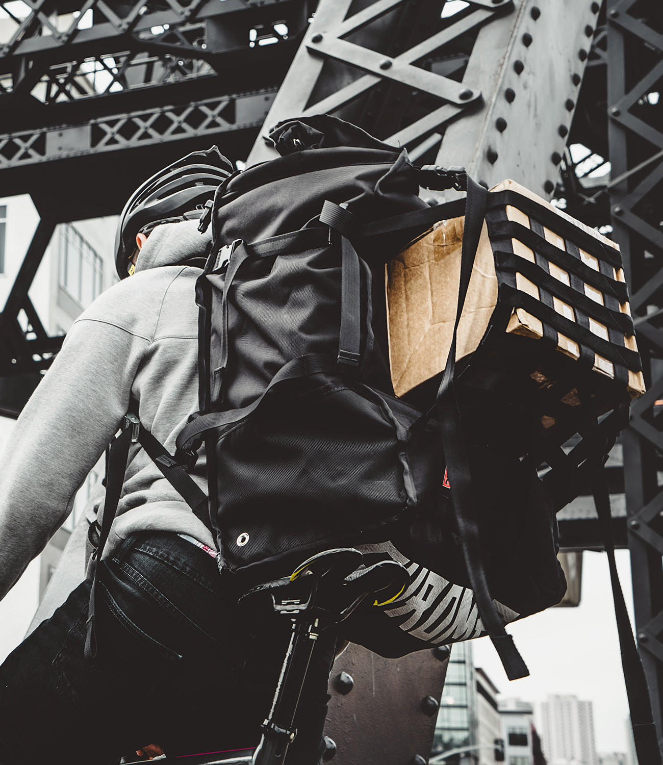 Pro program smaller banner of a delivery person